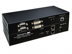 HDBASET DUAL DVI-D DUAL RS232 AUDIO CAT5/5E/6 EXTENDER