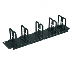 Lite - Cable Organizer - Black - 2U Rack Height - 19 inch Panel Width