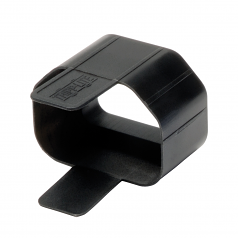 PLUG-LOCK INSERTS KEEP C14 POWER CORDS SOLIDLY CONNECTED TO C13 OUTLETS BLACK COLOR PACKAGE OF 100