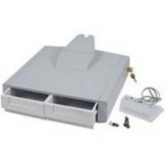 StyleView Primary Double Drawer - Mounting component ( drawer module ) - lockable - medical - gray white - cart mountable