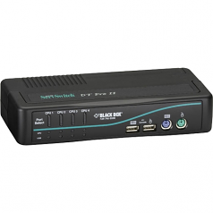 Box ServSwitch DT Pro II KVM Console/Extender - 4 x 1 - 4 x HD-15 Video mini-DIN (PS/2) Keyboard mini-DIN (PS/2) Mouse 4 x Type B USB