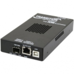 Networks S3220-1040 Gigabit Ethernet Media Converter - 1 x Network (RJ-45) - USB - 10/100/1000Base-T - 1 x Expansion Slots - 1 x SFP Slots - External