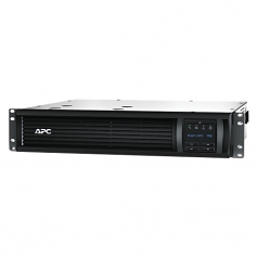 Smart-UPS 750 LCD - UPS (rack-mountable) - AC 230 V - 500 Watt - 750 VA - RS-232 USB - output connectors: 4 - 2U - black