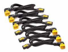 POWER CORD KIT (6 EA)  LOCKING C13 TO C14 (90 DEGREE)  1.2M