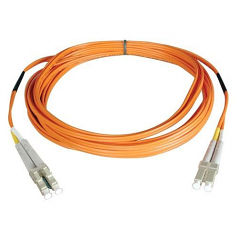 30M (100-FT.) DUPLEX MMF 50/125 PLENUM RATEDPATCH CABLE (LC/LC)