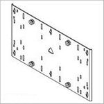 Flat Panel Interface Bracket - Black