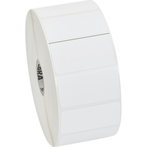 Direct Thermal Label Paper (2 x 1) Z-Perform 2000D (1 Core) (2340/Roll) (6 Rolls/Ctn) (Top Coated Paper) (Perforated) (5 Outer) (All-Temp Permanent Adhesive) (White)