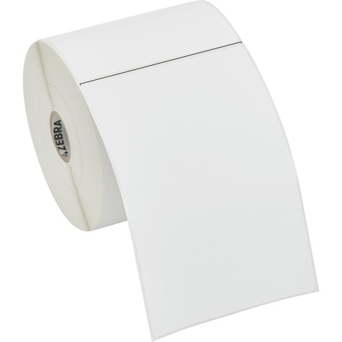 Direct Thermal Label Paper (4 x 6) Z-Perform 2000D (1 Core) (430/Roll) (6 Rolls/Ctn) (Top Coated Paper) (Perforated) (5 Outer) (All-Temp Permanent Adhesive) (White)