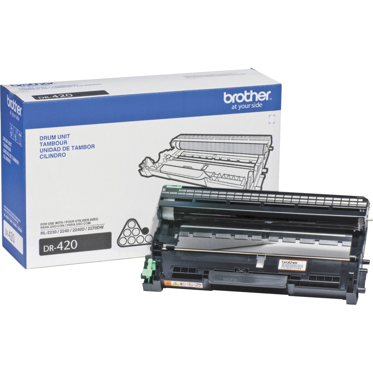 HL-2230 2240D 2270DW 2280 MFC-7240 7360 7460 7860 DCP-7060 7065 IntelliFax 2840 2940 Replacement Drum Unit (12000 Yield)