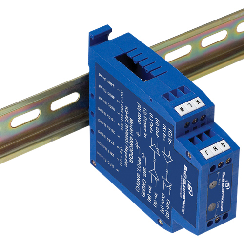 RS-422/485 OPTICALLY ISOLATED REPEATER DIN MOUNT