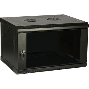 6U Wall Mount Server Rack Cabinet - 19 inch 6U Wide Wall Mountable