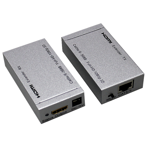 50M/150Ft 1080p HDMI Extender - 1 Input Device - 1 Output Device - 150 ft Range - 4 x Network (RJ-45) - 1 x HDMI In - 1 x HDMI Out - Full HD - 1920 x 1080 - Category 6