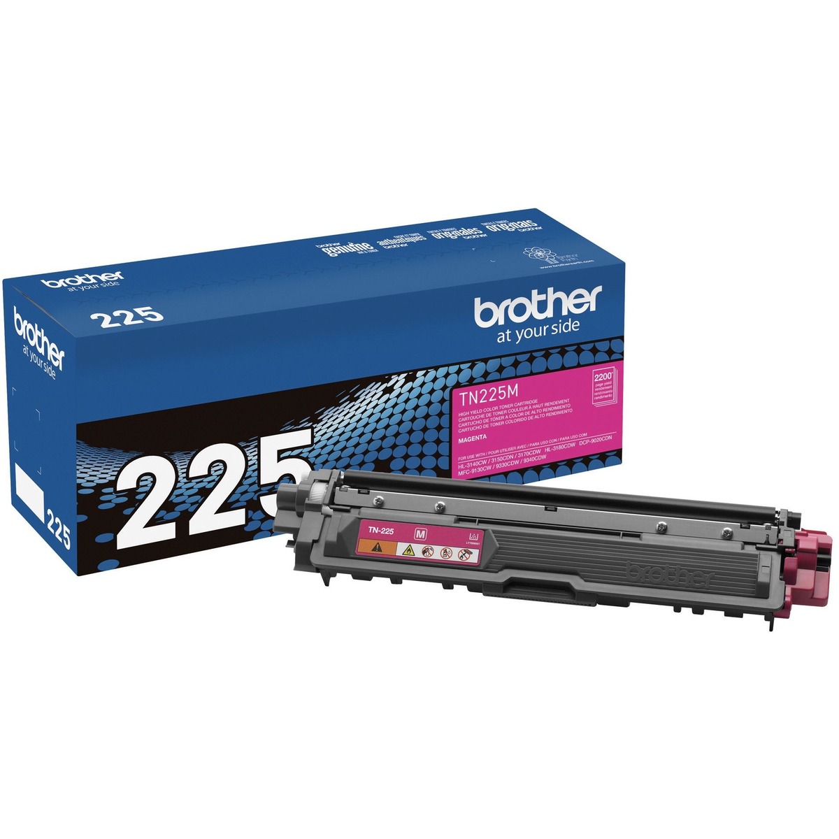 HL-3140CW 3170CDW 3180CDW MFC-9130CW 9330CDW 9340CDW High Yield Magenta Toner Cartridge (2200 Yield)