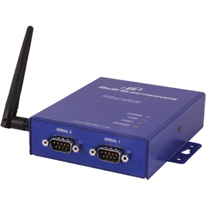 B&B Wi-Fi Dual Band Industrial Dual Port Serial Server - 2 x Serial Port - Wireless LAN - Panel-mountable Rail-mountable