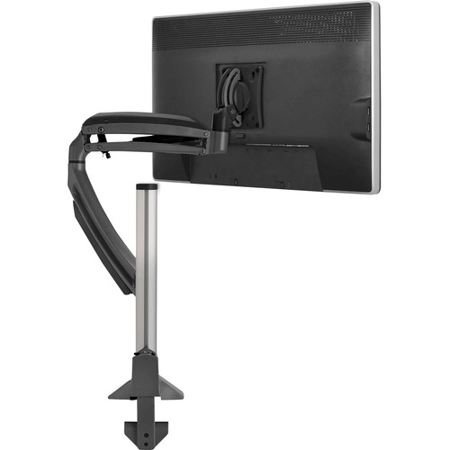 KONTOUR Desk Mount for Flat Panel Display - 10 inch to 30 inch Screen Support - 22 lb Load Capacity - Aluminum - Black