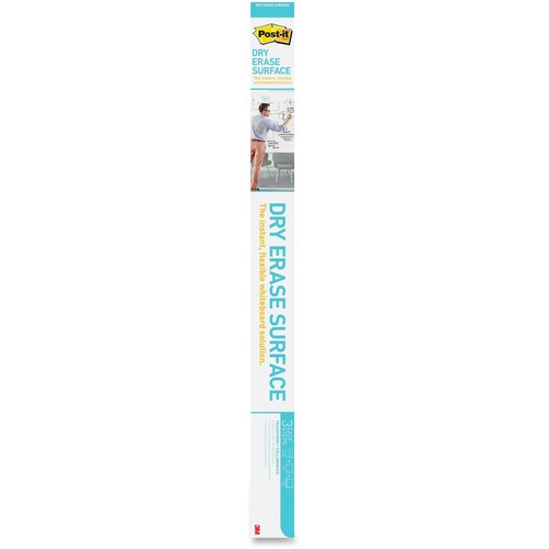 Post-it Dry Erase Surface - 48 inch x 72 inch White Film - 1 / Pack Post-it Dry Erase Surface - 48 inch x 72 inch White Film - 1 / Pack
