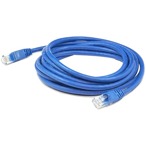 10PK 3FT CAT6A BLUE SNAGLESS RJ-45 M/M COPPER BOOTED PATCH CABLE
