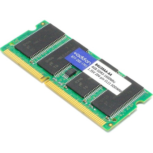 B4U39AA COMP 4GB DDR3-1600MHZ 1.35V DR SODIMM