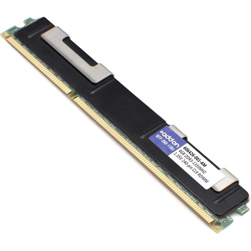 HP 606426-001 COMP MEMORY 4GB DDR3-1333MHZ ECC 1.35V SR RDIMM