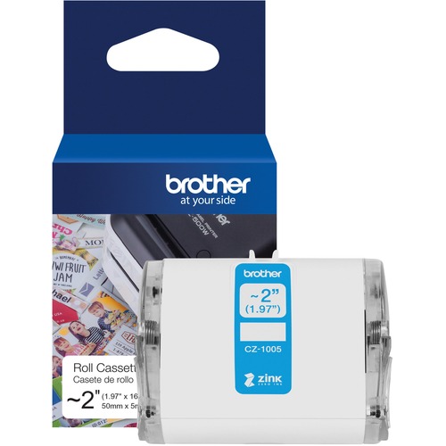 VC-500W ZINC hAppy (CZ-1005) Full Colour Continuous Label Roll (50mm Wide x 5m Long)