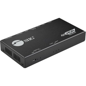 RECEIVES HDMI SIGNALS UP TO 198FT(60M) AT 1080P OR 114FT(35M) AT 4K60HZ VIA CAT5