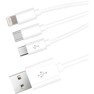 USB TO MICRO USB 8PIN USBC 3IN1 CABLE MICRO USB 8PIN USBC