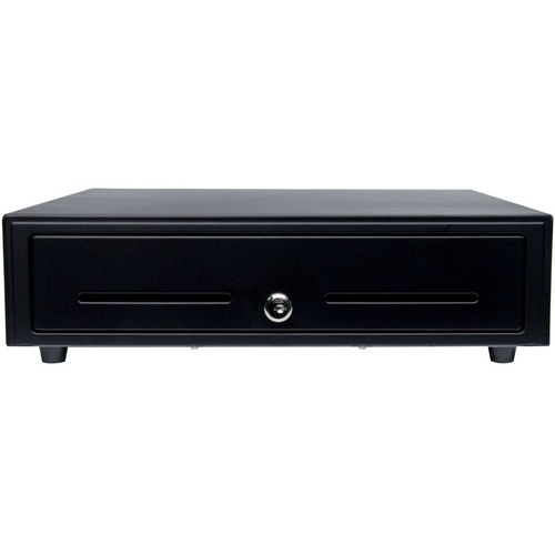 CD3-1616BK55-S2 CASH DRAWER BLACK PRINTER DRIVEN 5BILL-5COIN