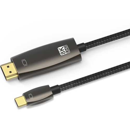 2M 6FT USB TYPE C TO HDMI CABLE SUPPORTS 8K 60HZ AND 4K 120HZ