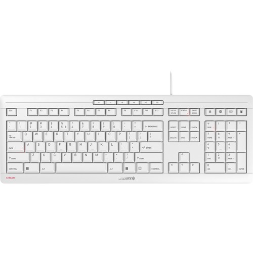 STREAM KEYBOARD CORDED BLK UK QUIET SX SWITCHES ULTRASLIM ENGLISH