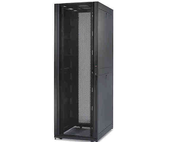 Schneider Electric NetShelter SX 48U 750mm Wide x 1070mm Deep Enclosure - 19 inch 48U Wide Floor Standing for Server - Black - 2254.73 lb x Dynamic/Rolling Weight Capacity - 3006.31 lb x Static/Stationary Weight Capacity