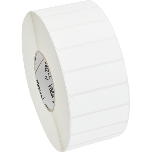 Label Paper 3 x 1in Direct Thermal Zebra Z-Perform 2000D 3 in core - Permanent Adhesive - 3 inch Width x 1 inch Length - 5500/Roll - 3 inch Core - Direct Thermal - White - Paper Acrylic - 6 / Roll