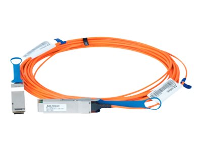 LinkX 100Gb/s VCSEL-Based Active Optical Cables - InfiniBand cable - QSFP - QSFP - 49 ft - fiber optic - SFF-8665/IEEE 802.3bm - halogen-free active cable (signal regeneration)