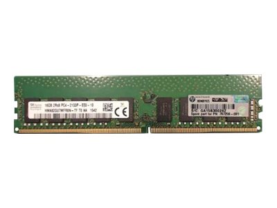 DDR4 - 16 GB - DIMM 288-pin - 2133 MHz / PC4-17000 - CL15 - 1.2 V - unbuffered - ECC DDR4 - 16 GB - DIMM 288-pin - 2133 MHz / PC4-17000 - CL15 - 1.2 V - unbuffered - ECC