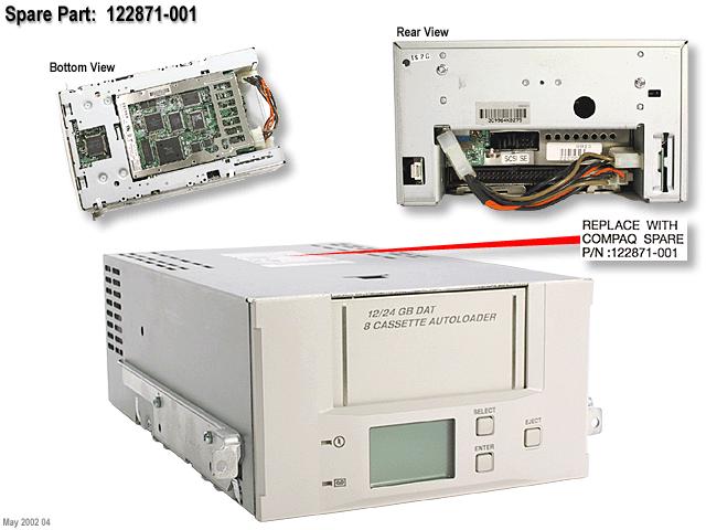 12/24GB Autoloader Internal DAT Drive 12/24GB Autoloader Internal DAT Drive