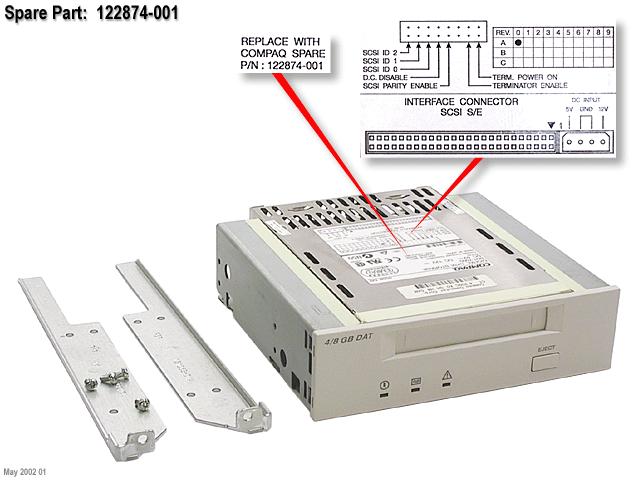 Drive DAT 4/8GB-OPAL Drive DAT 4/8GB-OPAL