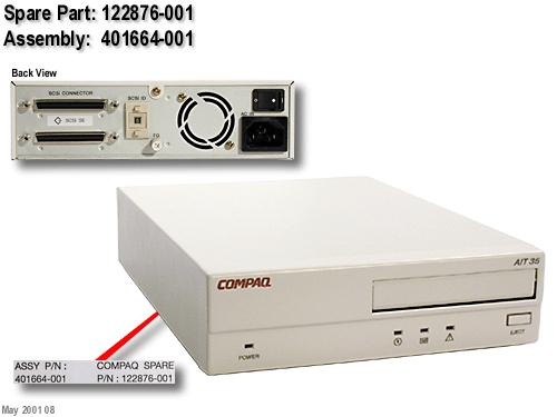 Drive AIT 35/70GB EXTERNAL Drive AIT 35/70GB EXTERNAL