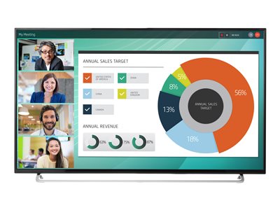 LD5512 Conferencing Display - 55 inch Class (55 inch viewable) LED display - digital signage - 4K UHD (2160p) 3840 x 2160 - D-LED Backlight - black - promo LD5512 Conferencing Display - 55 inch Class (55 inch viewable) LED display - digital signage - 4K UHD (2160p) 3840 x 2160 - D-LED Backlight - black - promo