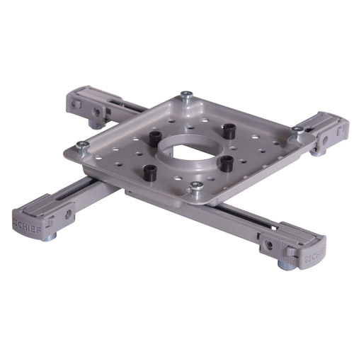UNIVERSAL PROJECTOR INTERFACE BRACKET SILVER