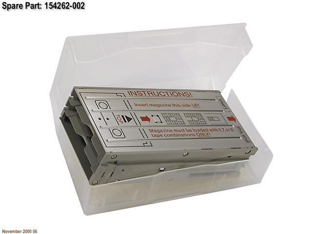 DDS tape magazine - Supports 8 cartridges 12/24GB DAT DDS tape magazine - Supports 8 cartridges 12/24GB DAT