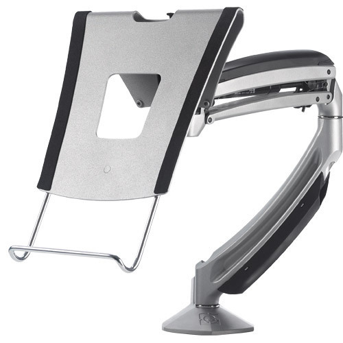 KONTOUR KRA300 Mounting Tray for Notebook - 15 lb Load Capacity - Silver