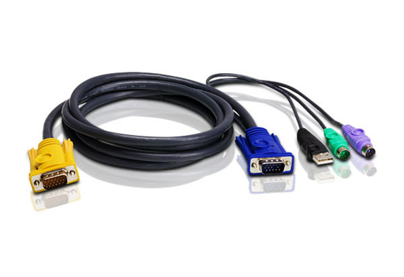 4FT PS2/USB COMBO KVM CABLE FOR CS82U/CS84U AND CL5808/CL5816 4FT PS2/USB COMBO KVM CABLE FOR CS82U/CS84U AND CL5808/CL5816