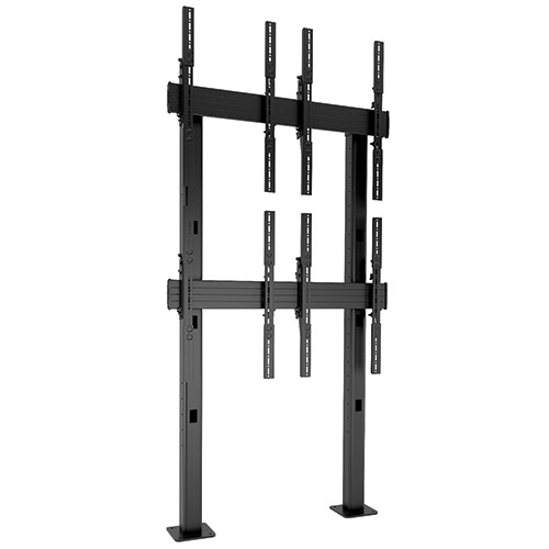FUSION Display Stand - Up to 50 inch Screen Support - 100 lb Load Capacity - Flat Panel Display Type Supported46 inch Width x 9.6 inch Depth - Floor Stand - Black FUSION Display Stand - Up to 50 inch Screen Support - 100 lb Load Capacity - Flat Panel Display Type Supported46 inch Width x 9.6 inch Depth - Floor Stand - Black