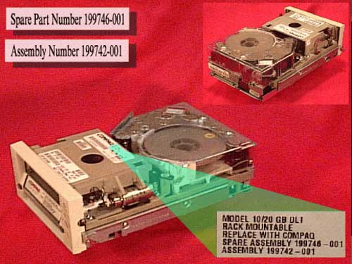 10/20GB DLT Tape Drive 10/20GB DLT Tape Drive