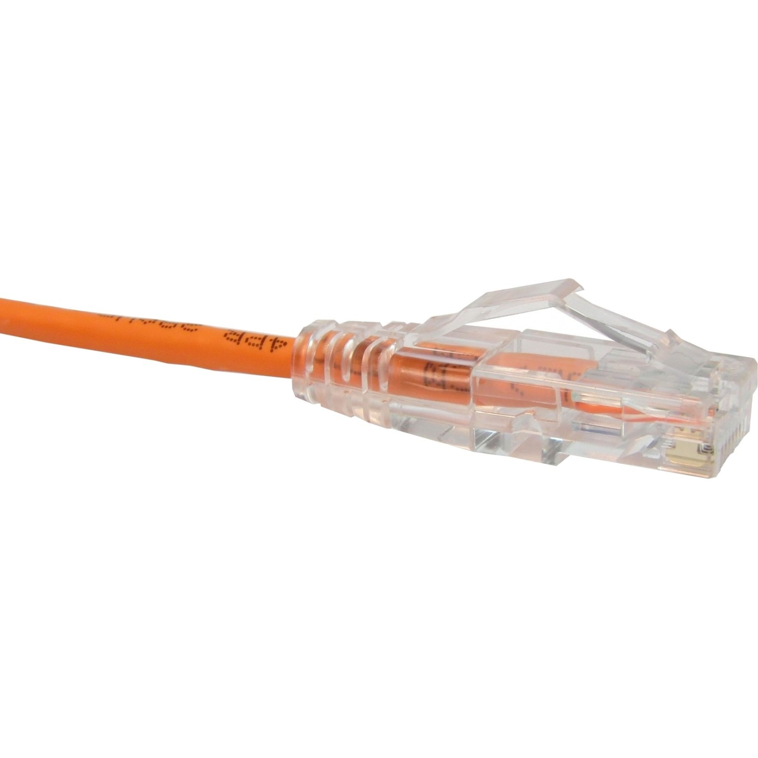 7FT CAT6 ORANGE CLEARFIT SLIM SNAGLESS 28AWG PATCH CABLE 7FT CAT6 ORANGE CLEARFIT SLIM SNAGLESS 28AWG PATCH CABLE