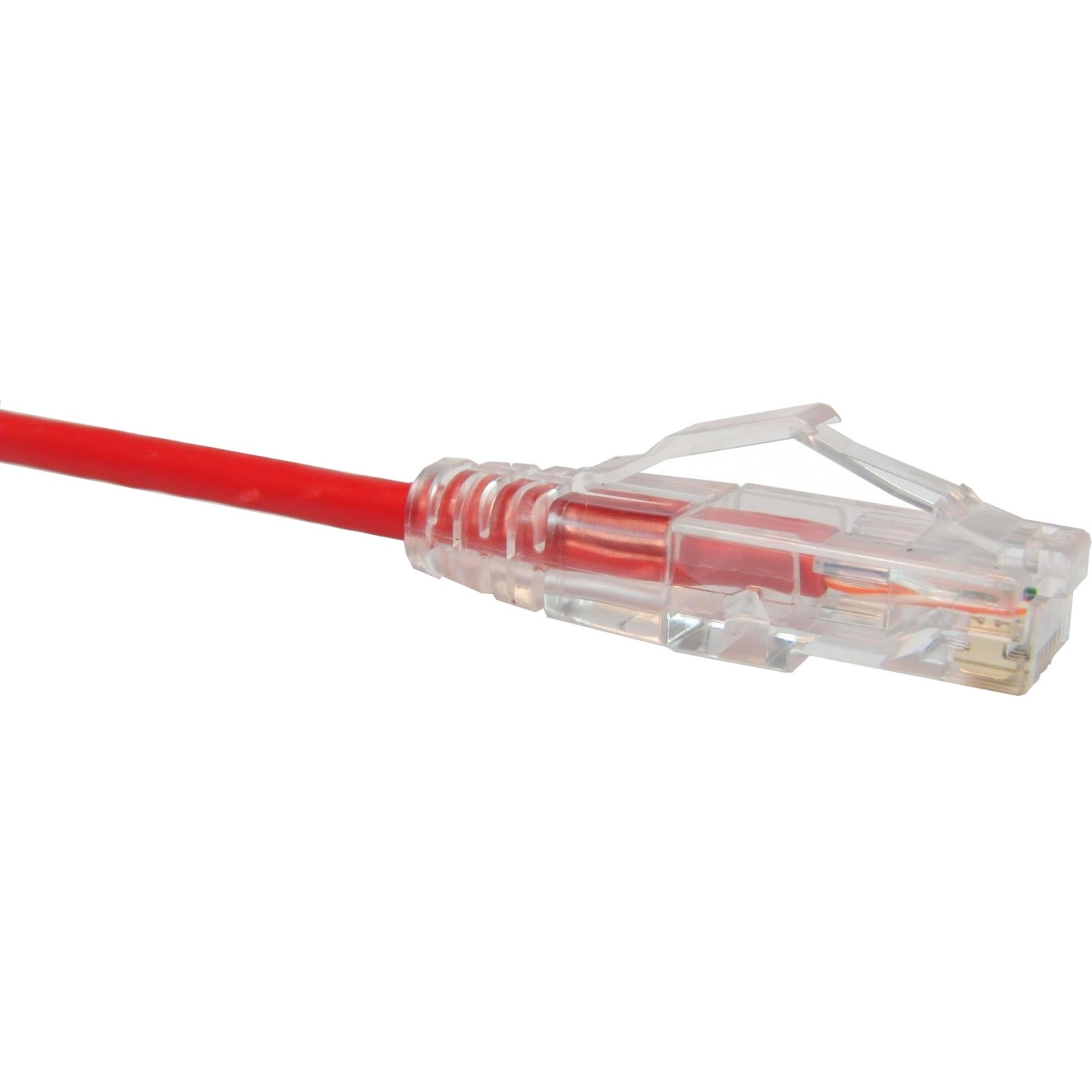 3FT CAT6 RED CLEARFIT SLIM SNAGLESS 28AWG PATCH CABLE 3FT CAT6 RED CLEARFIT SLIM SNAGLESS 28AWG PATCH CABLE