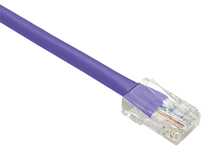 100FT PURPLE CAT6 PATCH CABLE UTP NO BOOTS 100FT PURPLE CAT6 PATCH CABLE UTP NO BOOTS
