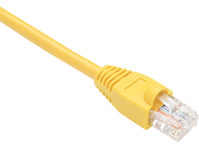 100FT YELLOW CAT5E PATCH CABLE UTP SNAGLESS 100FT YELLOW CAT5E PATCH CABLE UTP SNAGLESS