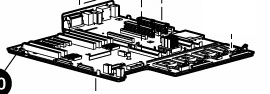System I/O board assembly - Includes PCI-X connector four x4 PCIe connectors optional PCI expansion board connectors and rear panel NIC USB iLO2 Mouse keyboard and video connectors System I/O board assembly - Includes PCI-X connector four x4 PCIe connectors optional PCI expansion board connectors and rear panel NIC USB iLO2 Mouse keyboard and video connectors
