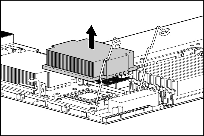 Latch type heatsink assembly - Latches to the top of the processor with the heatsink retaining latches - Includes thermal grease and alcohol cleaning pad Latch type heatsink assembly - Latches to the top of the processor with the heatsink retaining latches - Includes thermal grease and alcohol cleaning pad