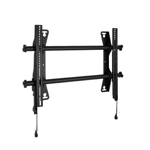 Medium FUSION - Mounting kit ( 2 interface brackets fixed wall mount ) for LCD display - black - screen size: 26 inch - 47 inch - mounting interface: 100 x 100 mm